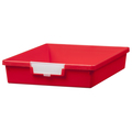 Storsystem Bin, Tray, Tote, Red, High Impact Polystyrene, 12.25 in W, 3 in H CE1950PR1